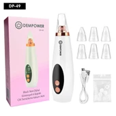 Dempower Black Skin Dijital Göstergeli 6 Başlıklı Cilt Temizleme Vakum Aleti - 2