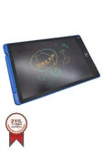 T12 Mavi Writing Tablet Lcd 12 Inç Dijital Kalemli Çizim Yazı Tahtası - 1