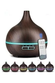 Hava Nemlendirici 7 Led Işıklı Aromatik Oda Kokusu 550 Ml Kahve Aroma Difüzörü Buhar Makinası - 1