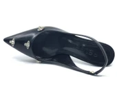 Feles Arkası Açık Taş Detaylı Stiletto Kadın Ayakkabı thumbnail 9