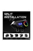 Y30 Kask Kulaklık Bluetooth Motosiklet Kulaklık Rgb Radyolu Intercom - 1