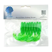 DFT Sasi 7,5 cm 2,6 g İğnesiz Renk:Yeşil Simli 1/8 - 1