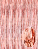 Rose Gold Püsküllü Kapı Perdesi - Parti, Bekarlığa Veda, Doğum Günü 1x2 M - 3