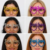 Kalpli Bride Team Gözlük Seti 6 Renk - Kına  Düğün Partileri İçin thumbnail 2