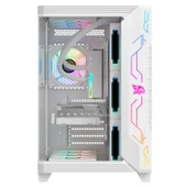 GAMEAGLE STORM BİLGİSAYAR KASASI / 850W+ 80POWER / SIVI SOĞUTMA (BEYAZ) thumbnail 3