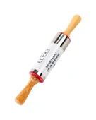 Bambu Saplı Metal Merdane, Hamur Açmasını Sevenlere Özel Merdane, Small - 1