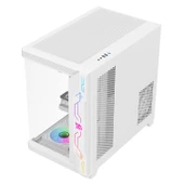 GAMEAGLE STORM BİLGİSAYAR KASASI / 850W+ 80POWER / SIVI SOĞUTMA (BEYAZ) thumbnail 7