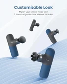 RENPHO Mini Isıtmalı Termal Masaj Cihazı, Derin Doku Perküsyon - Lacivert - 2