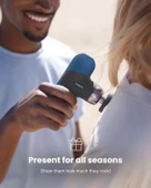 RENPHO Mini Isıtmalı Termal Masaj Cihazı, Derin Doku Perküsyon - Lacivert - 5