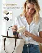 RENPHO Sırt ve Boyun İçin Taşınabilir Perküsyon Masaj Aleti - Krem - 4