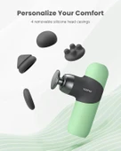 RENPHO Mini Isıtmalı Termal Masaj Cihazı, Derin Doku Perküsyon - Nane Aroma - 2