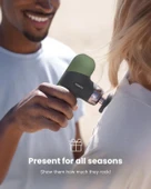 RENPHO Mini Isıtmalı Termal Masaj Cihazı, Derin Doku Perküsyon - Zeytin Yeşili - 5