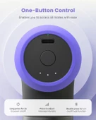 RENPHO Mini Isıtmalı Termal Masaj Cihazı, Derin Doku Perküsyon - Mor - 6