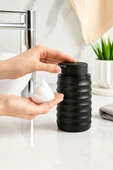 Mutfak ve Banyo İçin Şık Tasarımlı Sabunluk Siyah - 2