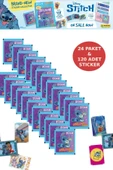 24 Paket Panini Stitch Süper ScrapBook Çıkartma 120 Adet Sticker - 1