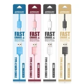 Joyroom JR-S118 Type-C USB Hızlı Şarj ve Data Kablosu 1m Pembe - 5