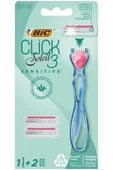 Bic Soleil Click Sensitive 1 Gövde + 2 Başlık Kadın Tıraş Bıçağı - 2