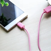 Joyroom JR-S118 Type-C USB Hızlı Şarj ve Data Kablosu 1m Pembe - 4