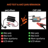 Lancol Akü Test ve Sarj Cihazi 12V/3A CAT-200 thumbnail 5