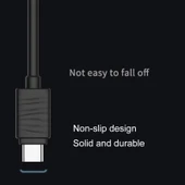 Joyroom JR-S118 Type-C USB Hızlı Şarj ve Data Kablosu 1m Siyah thumbnail 2