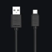Joyroom JR-S118 Type-C USB Hızlı Şarj ve Data Kablosu 1m Siyah thumbnail 1
