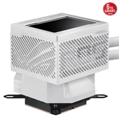 ASUS 240MM ROG RYUJIN III 240 ARGB OLED AM5-1851P SIVI SOĞUTMALI İŞLEMCİ FANI BEYAZ - 7