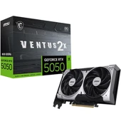 MSI 8GB RTX5050 VENTUS 2X OC 8G GDDR6 128bit HDMI-DP PCIE 5.0 - 1