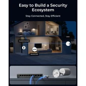 REOLINK 8MP BULLET 4MM CX810 IP Güvenlik Kamerası PoE IP67, ColorX - 6