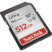 SANDISK 512GB ULTRA SDSDUNC-512G-GN6IN SDHC HAFIZA KARTI - 1