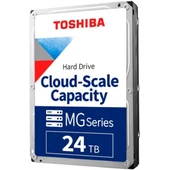 TOSHIBA 24TB MG11 MG11ACA24TE 512MB 7200RPM ENTERPRISE SATA-3 NAS VE GÜVENLİK DİSKİ - 1