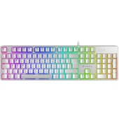 GAMEBOOSTER G24W Enigma Rainbow Aydınlatmalı Red Switch Mekanik Beyaz Oyun Klavyesi - 1