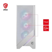 MSI MAG FORCE 320R AIRFLOW WHITE GAMING MID-TOWER PC KASASI BEYAZ - 2