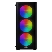 GAMEBOOSTER 600W CASTLE A651B GAMING MID-TOWER PC KASASI thumbnail 2