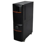 TUNÇMATİK 6KVA PowerUP ONE TSK10124 ONLINE 1/1F LCD EKRAN UPS 16x 12V 9 Amper - 1