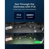 REOLINK 16MP PANORAMİK 2,8mm Duo 3 IP Güvenlik Kamerası PoE IP65, Renkli - 4