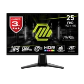 MSI 24.5 MAG 255XF 0.5MS(GTG) 300HZ GAMING MONİTÖR 1920X1080(FHD) thumbnail 1
