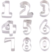 Rakamlar Set Kurabiye Kalıbı - 1