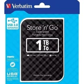 VERBATIM 1TB 2.5" Store 'n' Go 53194 USB 3.0 HARİCİ DİSK - 2
