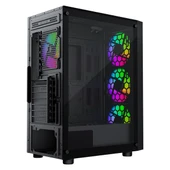 GAMEBOOSTER 600W CASTLE A651B GAMING MID-TOWER PC KASASI thumbnail 4