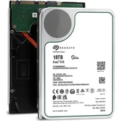 SEAGATE 3.5" 18TB EXOS ST18000NM000J 256MB 7200RPM SATA-3 NAS VE GÜVENLİK DİSKİ - 1