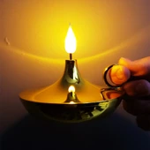 Dekoratif Gold Pilli Mum Lamba thumbnail 2