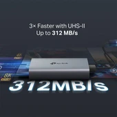TP-LINK UA440C USB 3.0 Type-C - SD ve microSD 4.0 Kart Okuyucu - 4
