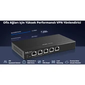 RUIJIE 5port RG-EG305GH-P-E GIGABIT Bulut Yönetimli (Cloud Managed) PoE VPN Router - 2