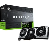 MSI RTX5080 16GB VENTUS 3X PLUS 16G GDDR7 256bit HDMI DP PCIe 5.0 - 1