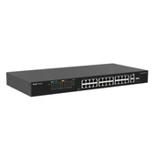 RUIJIE REYEE 24port RG-ES126FGS-LP 10/100 2-UPLINK 1-SFP 180W YÖNETİLEMEZ POE SWITCH - 1