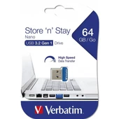 VERBATIM 64GB 98711 Store 'n' Stay NANO USB BELLEK - 3