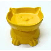 Ayaklı Kulaklı Seramik Mama Kabı thumbnail 4