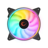 RAMPAGE COOLWIND F3 ARGB Fan + Kumanda 1200RPM Gaming Oyuncu Kasa Fan Kiti 3-lü paket - 3