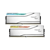 GSKILL 32GB (2X 16GB) DDR5 6400MHZ CL30 RGB DUAL KIT PC RAM TRIDENT Z5 ROYAL SILVER F5-6400J3039G16GX2-TR5S - 1