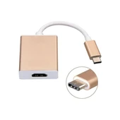 HYTECH HY-USBC10 Type-C -HDMI Metal Görüntü Adaptörü - 1